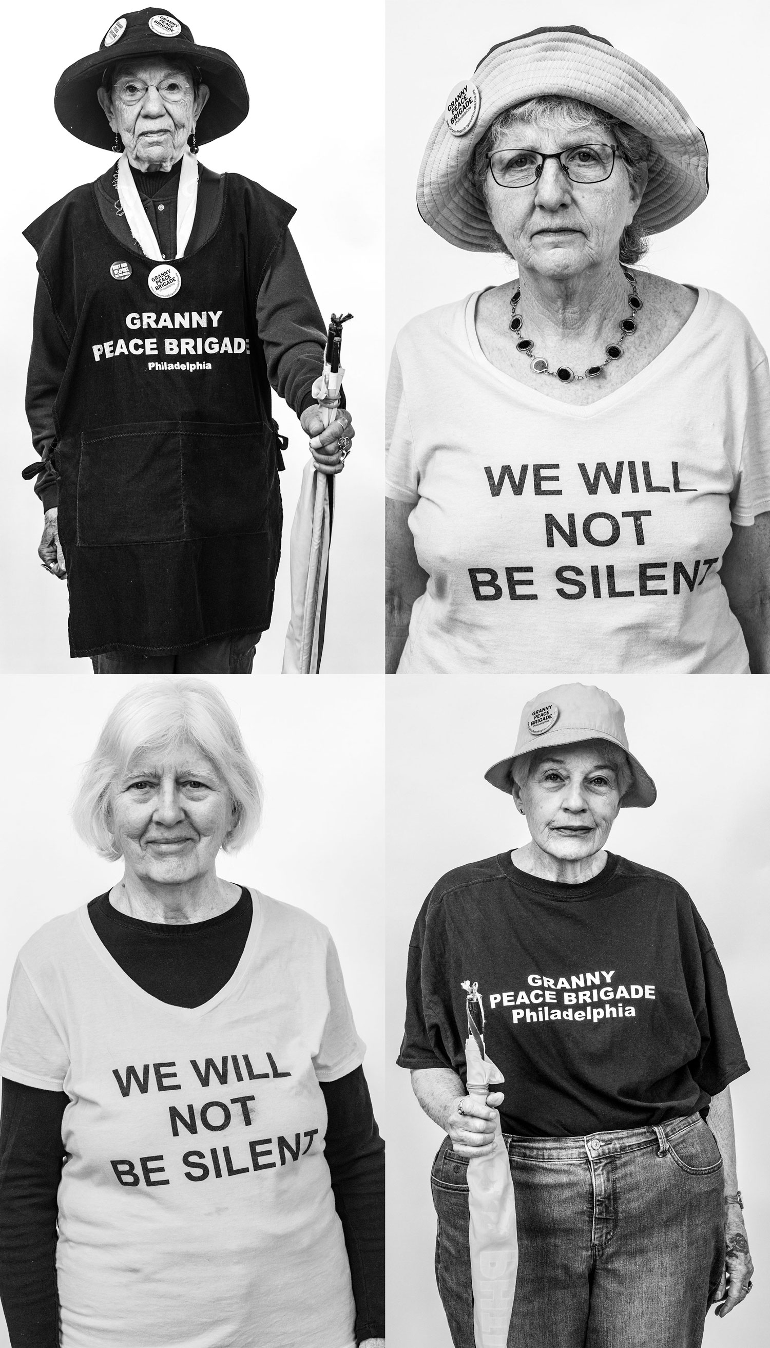 Clockwise from top left: Jean Haskell; Carla Mariani; Margo Villanova; Lorraine Givnish
