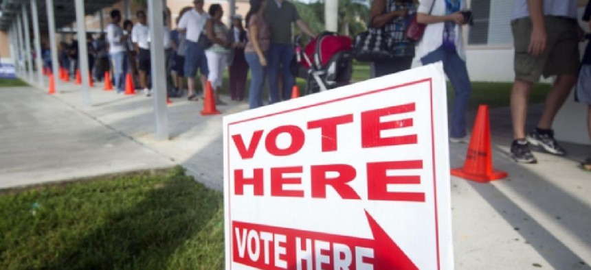 A Philadelphia polling place. Photo credit: The Philadelphia Pigeon