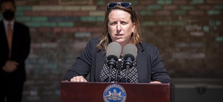 Acting Secretary, Department of Human Services, Meg Snead