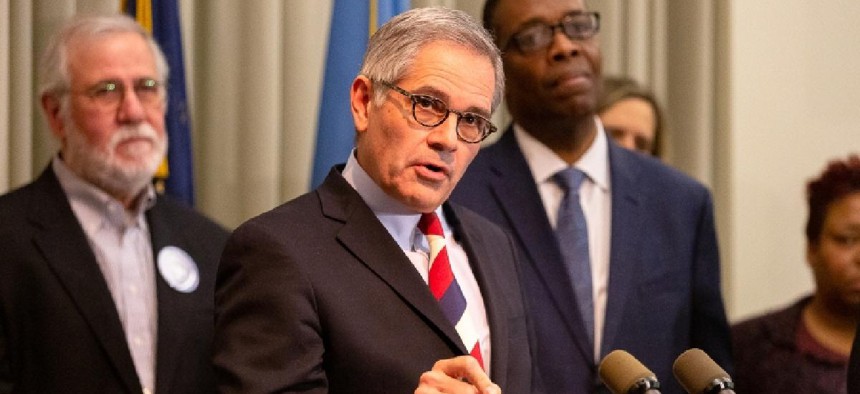 District Attorney Larry Krasner