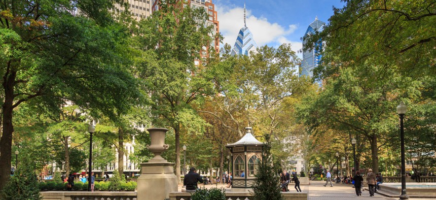 Rittenhouse Square in Philadelphia